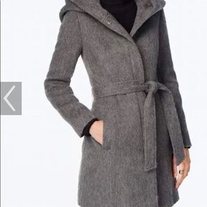 Cole Haan Signature wool coat with hood